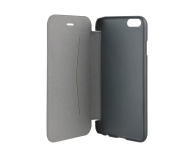 Xqisit Etui Folio RanaCase do iPhone 6 szare metaliczne - 1451209 - zdjęcie 1